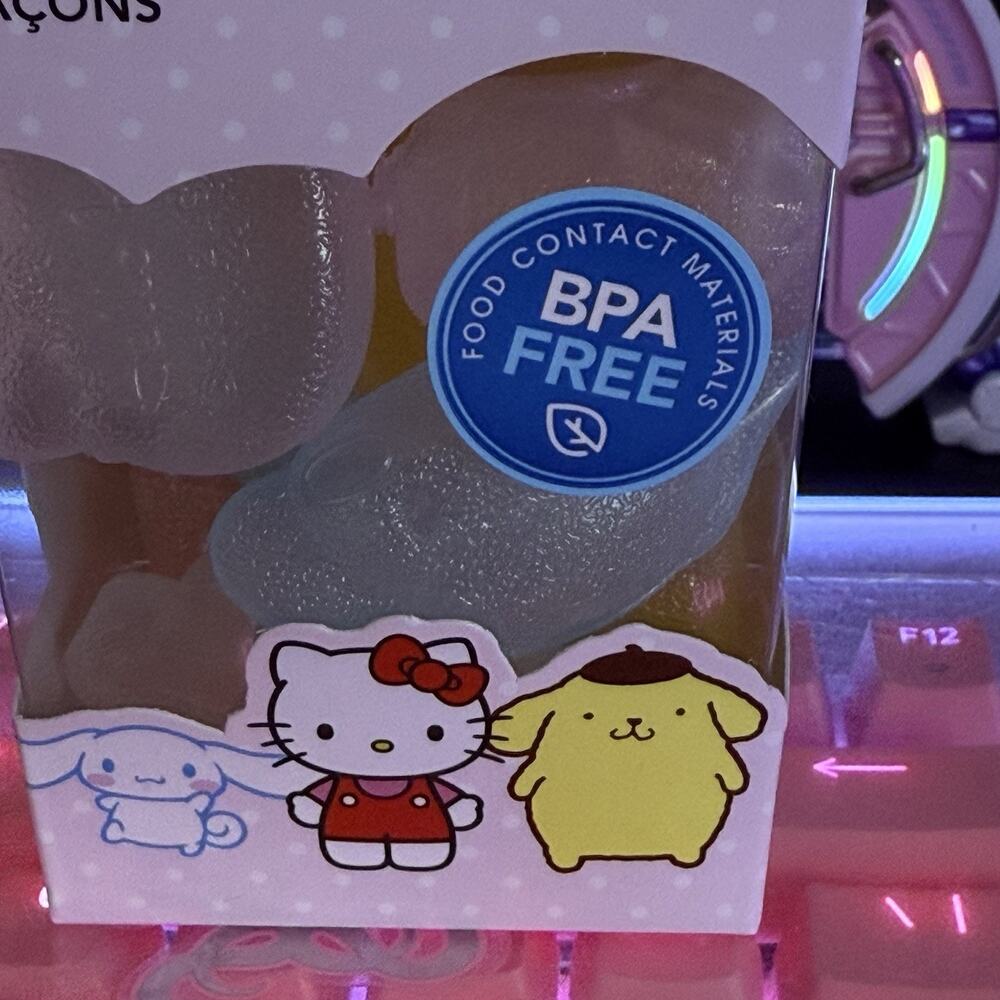 Hello Kitty Ice Cubes Reusable Plastic 2023 Sanrio Non Melting Cocktail Drink - Picture 14 of 16